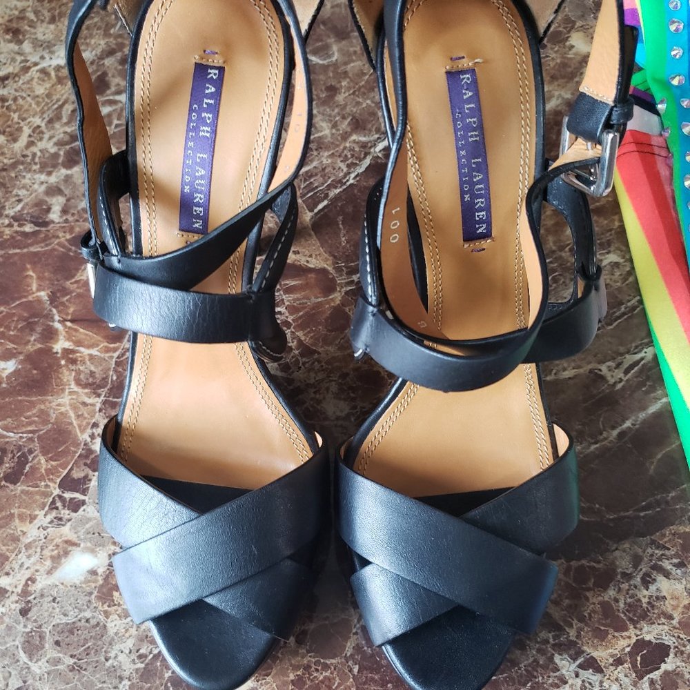 Ralph Lauren Black High Heels